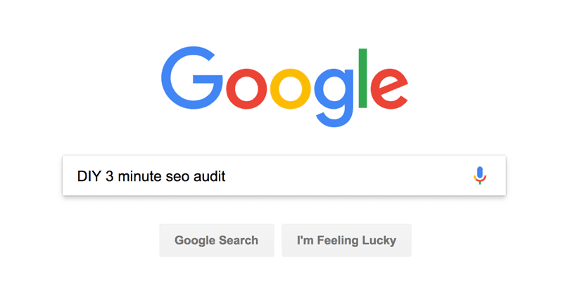 SEO Audit You Can Do Yourself In 3 Minutes