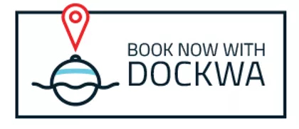 book now with dockwa