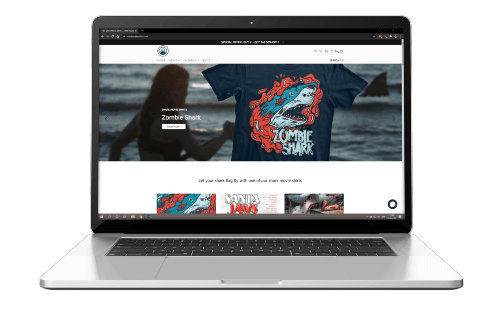 sharkmovieshirts.com shopify laptop